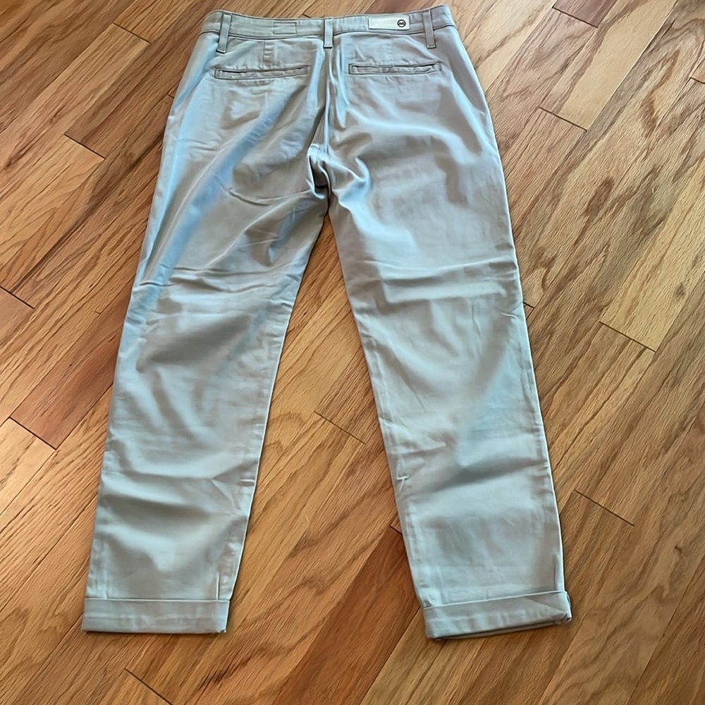 AG Adriano Goldschmeid Caden Trousers Grey Size 27 EUC - Picture 2 of 6